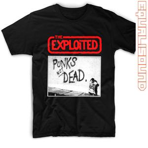 Jual Kaos Band THE EXPLOITED - PUNKS 