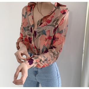 Jual IJ Fashion Women Shirt Floral 