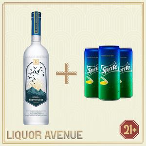 Foto Produk Royal Brewhouse Vodka 750ml + 3 Can Sprite dari Liquor_Avenue