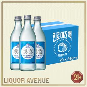 Foto Produk Jinro is Back Korea Soju Import 360ml - 1 karton isi 20 botol dari Liquor_Avenue
