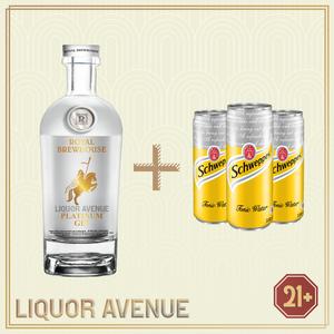 Foto Produk Royal Brewhouse Platinum Gin 750ml + 3 Can Tonic Water dari Liquor_Avenue