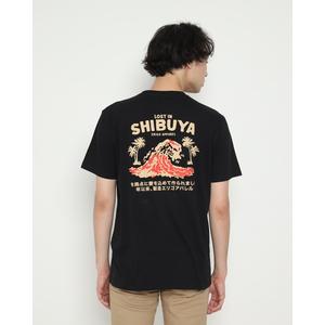 Foto Produk Kaos Pria Erigo T-Shirt Lost In Shibuya Cotton Combed Black - S dari Erigo Official