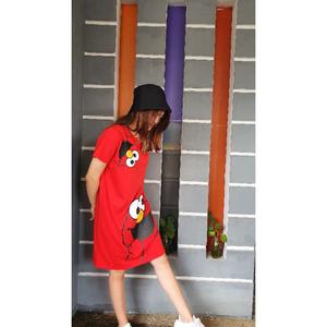 Jual ELMO RED DRESS - Kota Bandung 