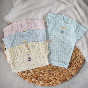 Foto Produk Nary Kaos Oblong Bayi Tangan Pendek Warna Motif Bintang - 3-6 Bulan dari Yen's Baby & Kid Official Shop
