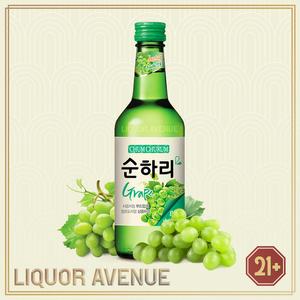 Foto Produk Lotte Chum Churum Grape Anggur Korea Soju Import 360ml dari Liquor_Avenue
