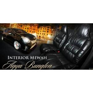 Foto Produk Sarung jok mobil agya ayla datsun brio motif sofa kulit sintetis dari firdayanti shop