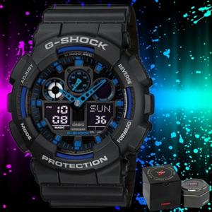 GA-100 ORI BM Black Blue Free Box 