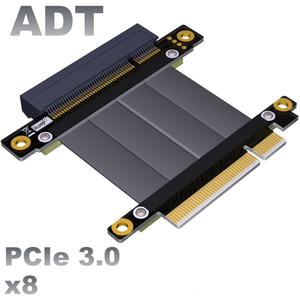 Jual PCI-E 3.0 x8 extension cable pcie riser card 8x extend full speed ...