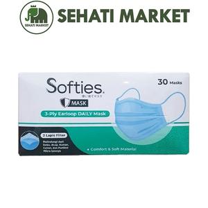 Foto Produk SOFTIES DAILY MASKER 30 S (KOTAK) dari SEHATI MARKET