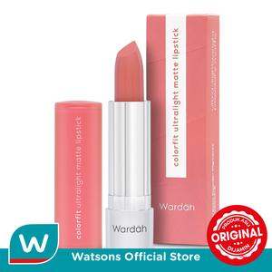 Promo Wardah Colorfit Ultralight Matte Lipstick 02 Summer Peach ...