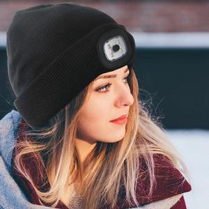 Jual LED Beanie Hat with USB 