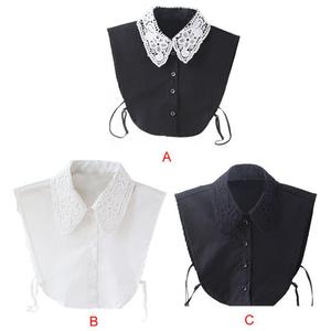 Jual Fake Lace Shirt Detachable Collar 