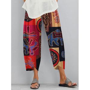 Jual ANG Ethnic Floral Print Elastic 