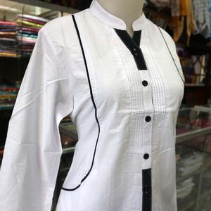 Foto Produk perempuan dewasa baju tunik muslim santri putri remaja putih ODYS dari Macco St