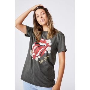 Classic Rolling Stones T Shirt Grey 