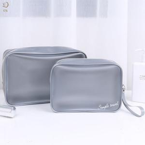 Jual Frosted Clear Makeup Bags Travel 