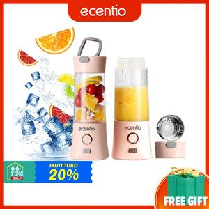 Gambar Ecentio 6 Mata Pisau Portable Blender botol minum Juicer Blender dari anagata_shop Jakarta Barat Tokopedia
