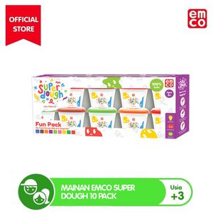 Gambar Mainan EMCO Super Dough 10 Pack dari Toyspedia Indonesia Kota Tangerang Tokopedia