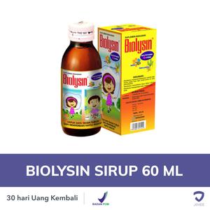 Gambar BIOLYSIN SIRUP 60 ML dari Jovee Jakarta Timur Tokopedia