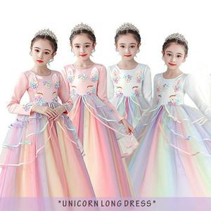 Jual NS dress Unicorn lengan panjang 