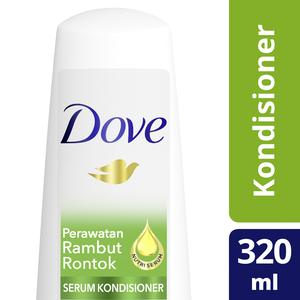 Foto Produk Dove Conditioner Perawatan Rambut Rontok Kondisioner Rambut 320 Ml dari Unilever Official Store