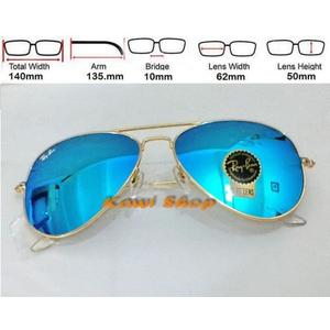 Jual Unik Rayb** Aviator Gold Frame W 