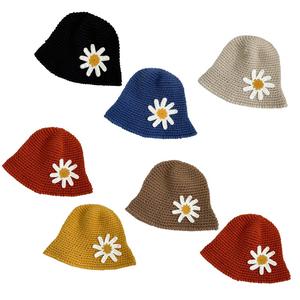 Jual Women unky Croet Knit Dome Bucket 
