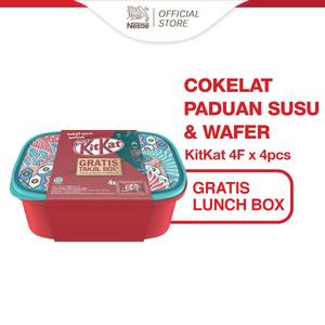 Foto Produk Nestle KitKat Coklat Wafer 4F 35g x 4pcs Gratis Hadiah dari Nestle Indonesia