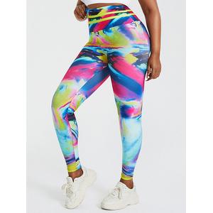 Jual Abstract Tie Dye Print High Waist 