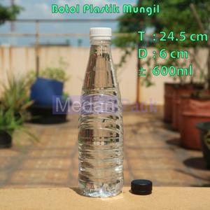 Foto Produk Botol Plastik Mungil 600 ml per 104 pcs dari Medan Pack