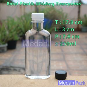 Foto Produk Botol Plastik Whiskey 250 ml per 189 pcs dari Medan Pack
