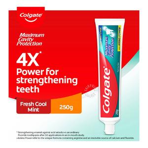 Jual Colgate Maximum Cavity Protect Toothpaste - Fresh Cool Mint 250g ...