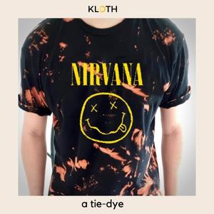 Tie Dye Shirt GnR Nirvana Metallica 