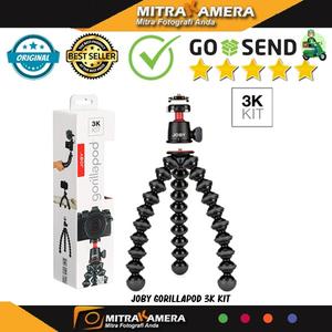 Gambar Joby Gorillapod 3k Kit – Seri Baru SLR Zoom - Hitam dari mitrakamera Jakarta Barat Tokopedia