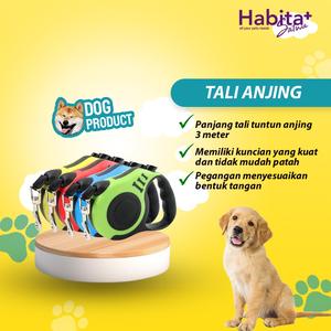 [BEST SELLER] TALI TUNTUN ANJING KUCING RETRACTABLE M DOG LEASH Meter  Pink di Habitat Satwa Tokopedia