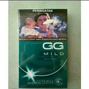 Jual TERMURAH ROKOK GUDANG GARAM GG MILD SHIVER MENTHOL 16 BATANG - Kab