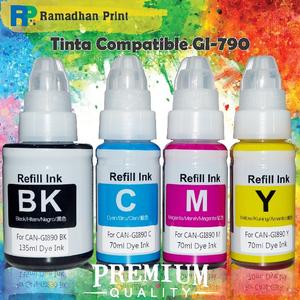 Jual Tinta Canon Original GI790 790 Printer G1010 G2010 G3010 1 Set CMYK -  1 SET COMPATIBL - Kota Surabaya - Ramadhan Print | Tokopedia
