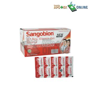 Gambar SANGOBION CAPSUL 1 STRIP ISI 10 TABLET dari Apotek Lestari Pundong Kab. Bantul Tokopedia