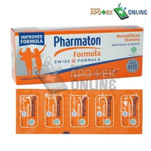 Gambar PHARMATON FORMULA 1 STRIP 5 KAPSUL dari Apotek Lestari Pundong Kab. Bantul Tokopedia
