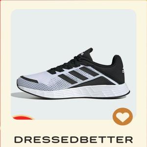 ADIDAS DURAMO SL WHITE BLACK ORIGINAL di Blessedtopg Tokopedia