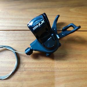 Shifter Deore LX T670 triple kondisi 