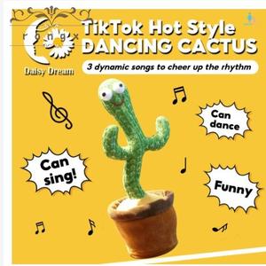 Jual Bisa Menari Tiktok Dancing Cactus 
