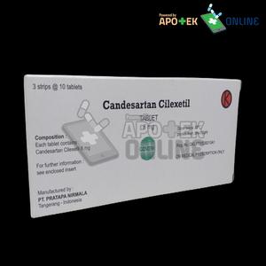Gambar CANDESARTAN 8 MG TAB 1 STRIP ISI 10 TABLET(FAH) dari Apotek Syifa Aulia Kota Tangerang Tokopedia