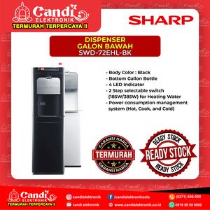 Gambar SHARP DISPENSER BOTTOM GALLON SWD-72EHL-BK dari Candi Elektronik Solo Kota Surakarta Tokopedia