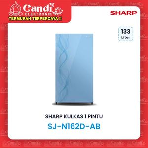 Gambar LEMARI ES 1 PINTU SHARP SJ-N162-AB dari Candi Elektronik Solo Kota Surakarta Tokopedia