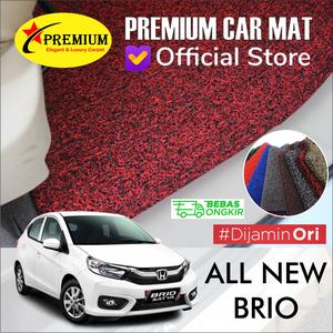 Foto Produk Karpet Mobil Mie Premium ALL NEW BRIO Non Bagasi 1 Warna - BLACK dari Premium Car Mat