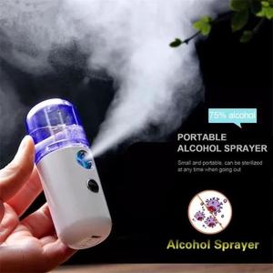 Gambar Perawatan Wajah Nano Spray Mini Portable USB Mist Sprayer Pelembab COD dari Omas Tokopedia