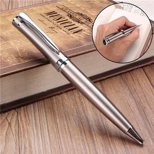 [Hot] Baoer 3035 Ballpoint Pen Stainless Steel Metal Silvery di Mandala  Mall Tokopedia