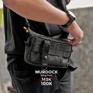 Murdock Sling Pack - Black Strap SAP785 
