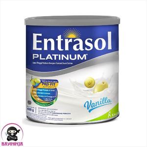 Gambar ENTRASOL Senior Vanila Susu Tin 400g 400 g dari BAYININJA Tokopedia